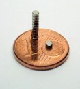 10 Neodym Magnete rund 2x1 mm