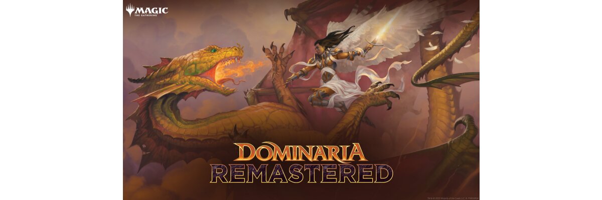 Magic The Gathering - Dominaria Remastered - Dominaria Remastered - Erstverkauftag 13.01.2023