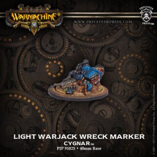 Cygnar Light Warjack Wreck Marker