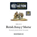 British Army 3 inch Mortar Team