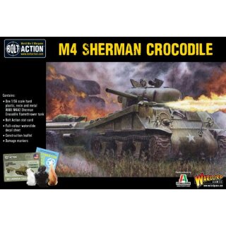Sherman Crocodile flamethrower tank