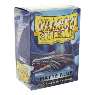 Dragon Shield Matte - Blue (100 ct. in box)