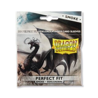 Dragon Shield Perfect Fit Sideloaders - Smoke (100 ct. In bag)