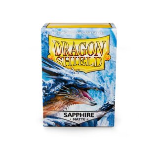 Dragon Shield Matte - Sapphire (100)