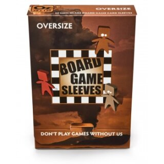 Board Games Sleeves - Non-Glare - Oversize (79x120mm) - 50 Pcs