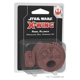 Star Wars: X-Wing 2.Ed. - Rebel Alliance Maneuver Dial Upgrade Kit MULTI = ALLE