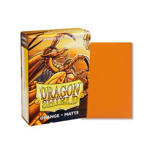 Dragon Shield Japanese size - Matte - Orange