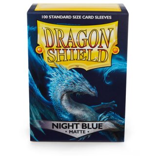 Dragon Shield - Standard - Matte - Night Blue (100 ct. in box)