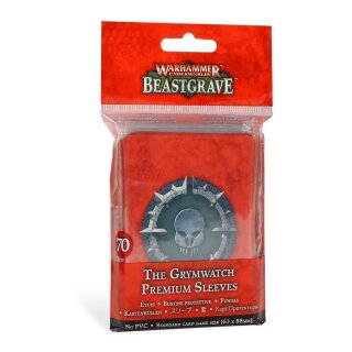 Warhammer Underworlds: Beastgrave Premium-Kartenhüllen für die Grimwacht