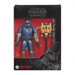 Star Wars The Black Series Heavy Infantry Mandalorian Toy 6-inch Scale Collectible Action Figure