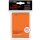 UP - Deck Protector Sleeves - Small Sleeves Solid Orange (60 Sleeves)