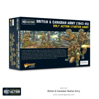 British & Canadian Starter Army