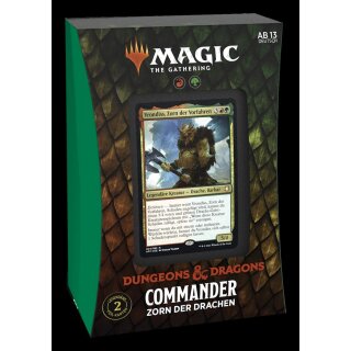 Adventures of the Forgotten Realms Commander Deck - Draconic Rage - ENG