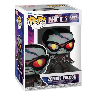 Marvel What If...? POP! TV Vinyl Figur Zombie Falcon 9 cm #942