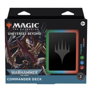 MtG Universes Beyond: Warhammer 40,000 Commander Deck &ndash;Tyranid Swarm (Green-Blue-Red)