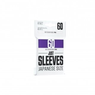 Just Sleeves - Japanese Size Purple (60 Sleeves)