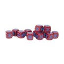 Bolt Action Orders Dice Pack - Maroon