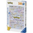 Puzzle: Die ersten 151 Pokemon (500 Teile)