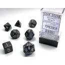 Chessex - Spreckled - Polyhedral 7-Die Set - Ninja