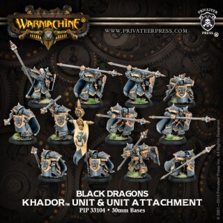 Khador Iron Fang Pikemen/Black Dragons Khador Unit (plastic)
