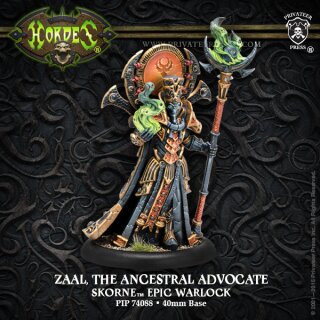 Skorne Epic Warlock Zaal, the Ancestral Advocate